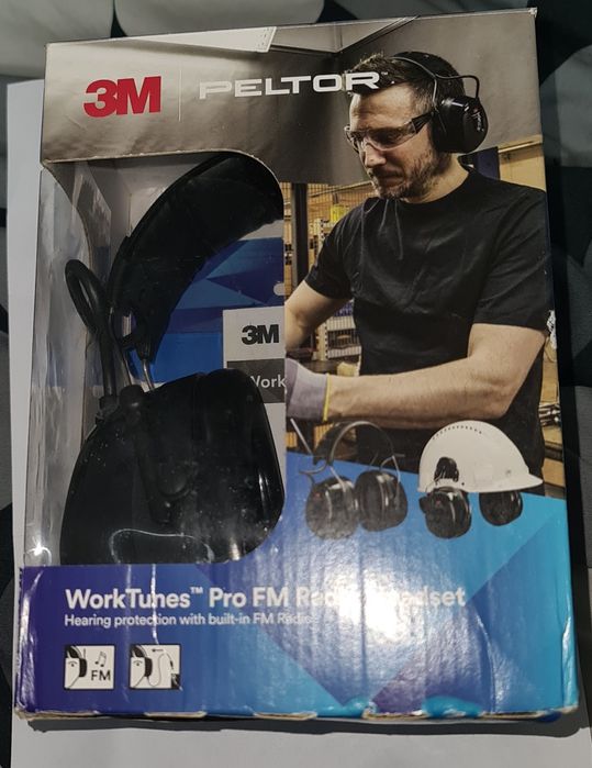 Nauszniki przeciwhałasowe 3M WorkTunes Pro FM Radio