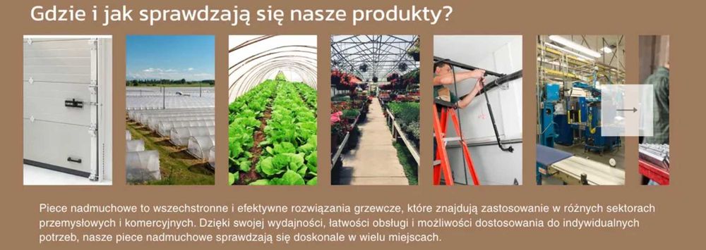piec nadmuchowy 35kW, do 300m2, nowy piec z wszystkimi akcesoriami