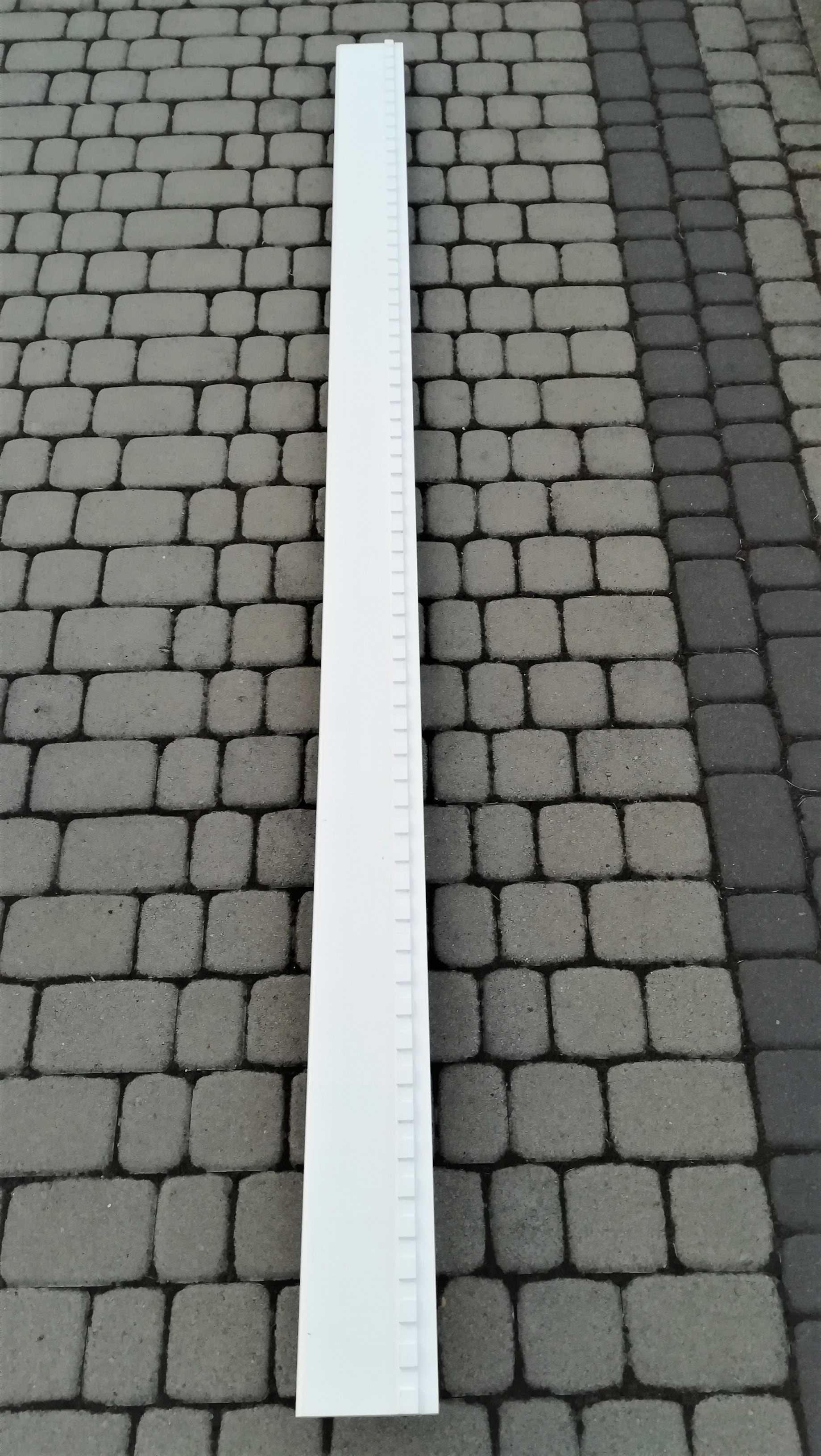 LISTWA meblowa dekoracyjna biała tłoczona MDF 250cm - 4 szt.
