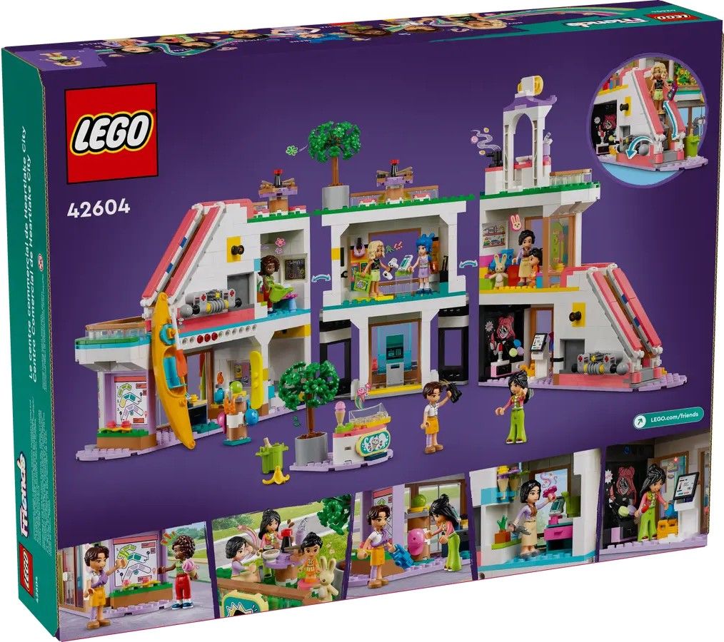 Конструктор LEGO Friends Торговельний центр у Хартлейк-Сіті (42604)