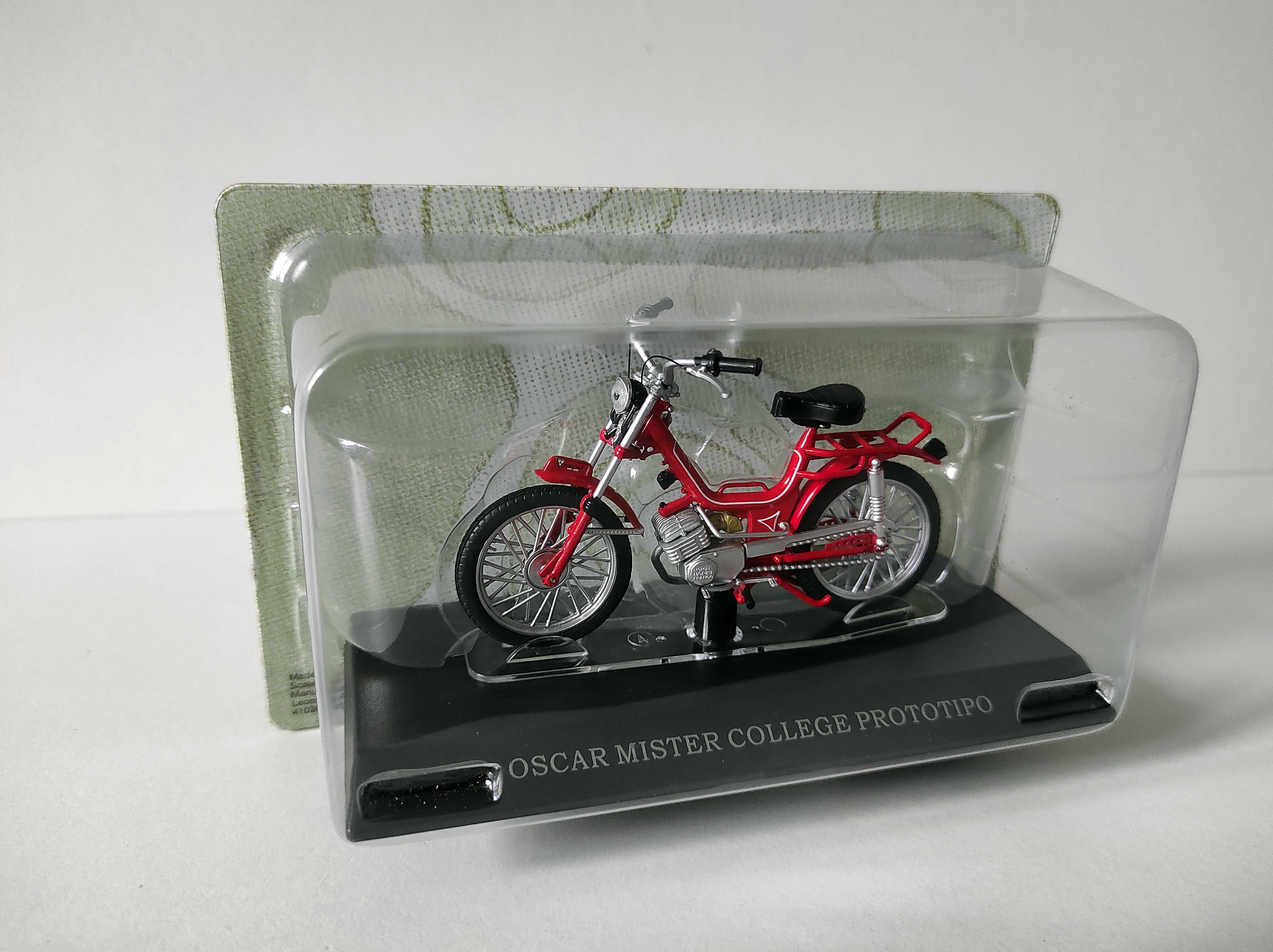 OSCAR MISTER COLLEGE Prototipo Leo models Motorower 1:18