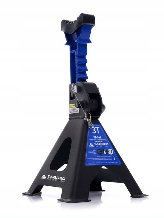 Solidane Kobyłki Podstawki Podpora Samochodowe Warsztatowa z Bloką 3T