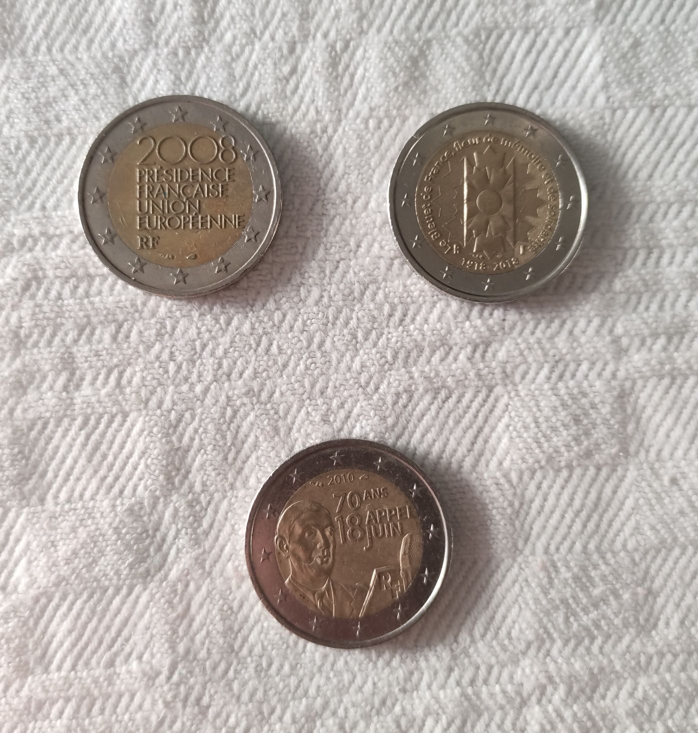 Moedas de 2€ Comemorativas França