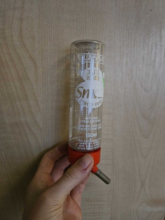 Poidło dla gryzoni, chomika myszy, świnki morskiej, szynszyla, 150ml