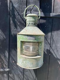 Stara lampa okrętowa Bydgoszcz 1958