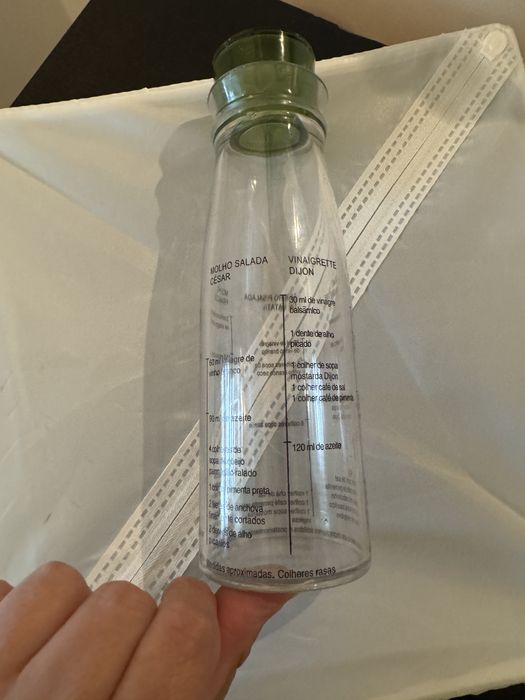 Frasco de plástico misturadora de molho