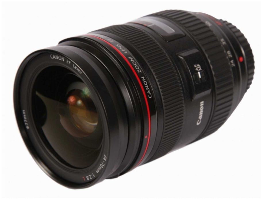 Obiektyw Canon EF 24-70mm f/2.8L II USM zmiennoogniskowy super stan