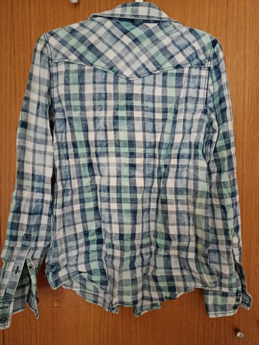 Camisa xadrez Zara