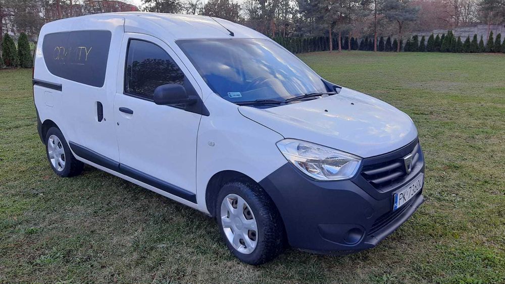 Dacia Dokker, benz.+LPG,cięż,1,6 L, r.2016. 140 tys.km. 19.900zł/netto