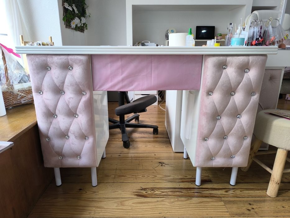 Mesa manicure com aspiração Amber Lux