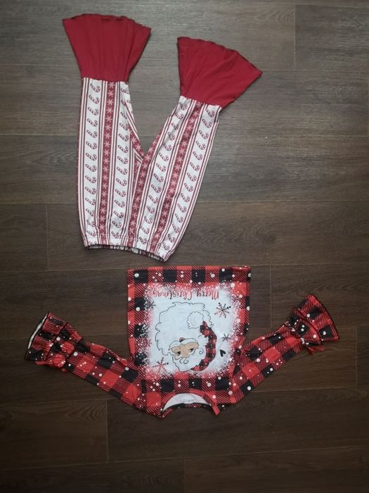 Новорічна піжама костюм 3 4 роки 98-104 зріст санта Клаус Різдво