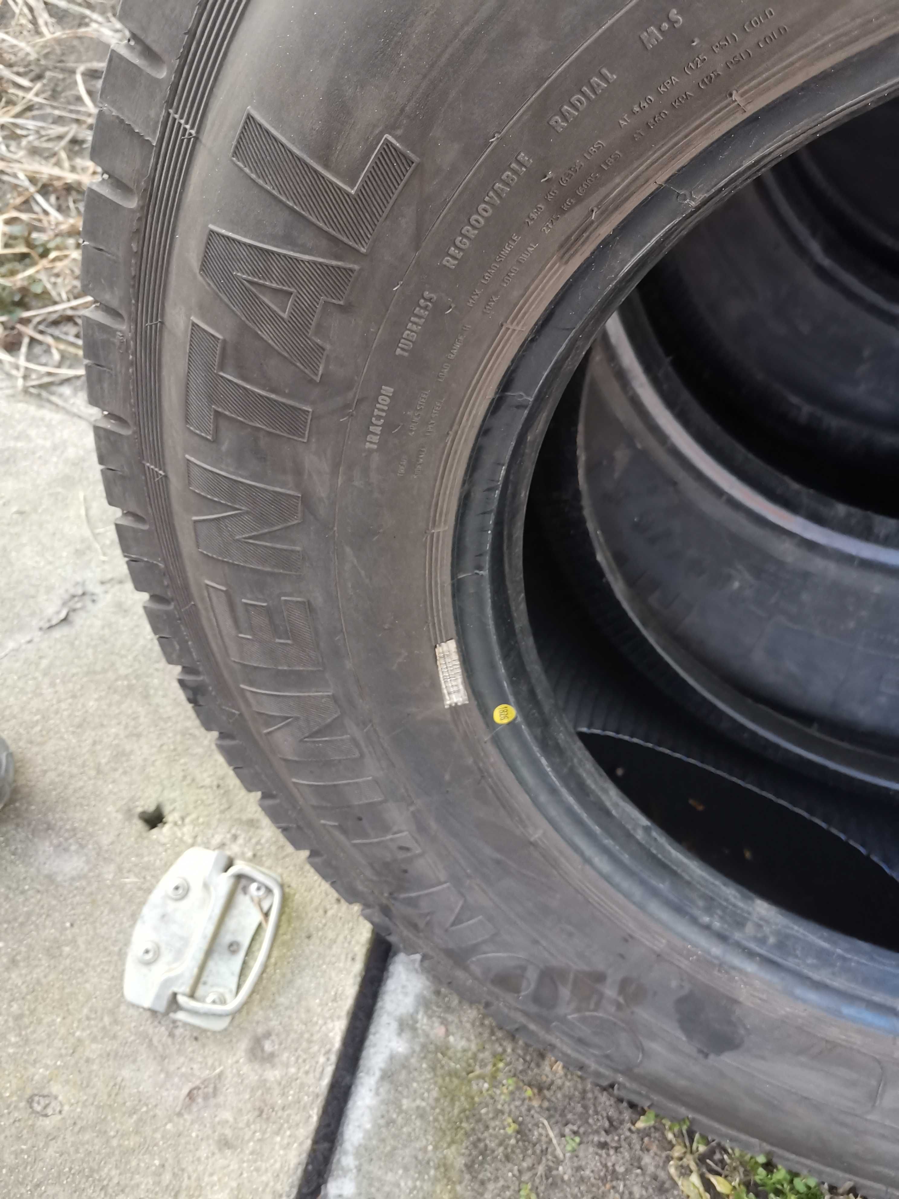 Opona 285/70r19.5 continental HDR napęd 285/70-19.5