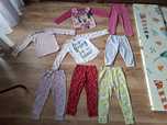 Piżamki 98 104 zestaw minoti Disney primark george barbie jednorożce