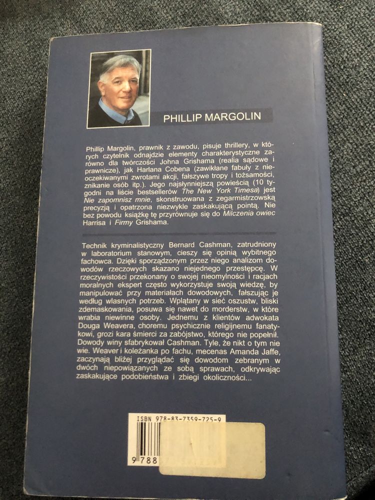 Dowody zbrodni phillip margolin