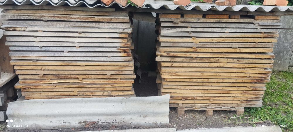 Дуб дошка суха розпилена по 1,20м