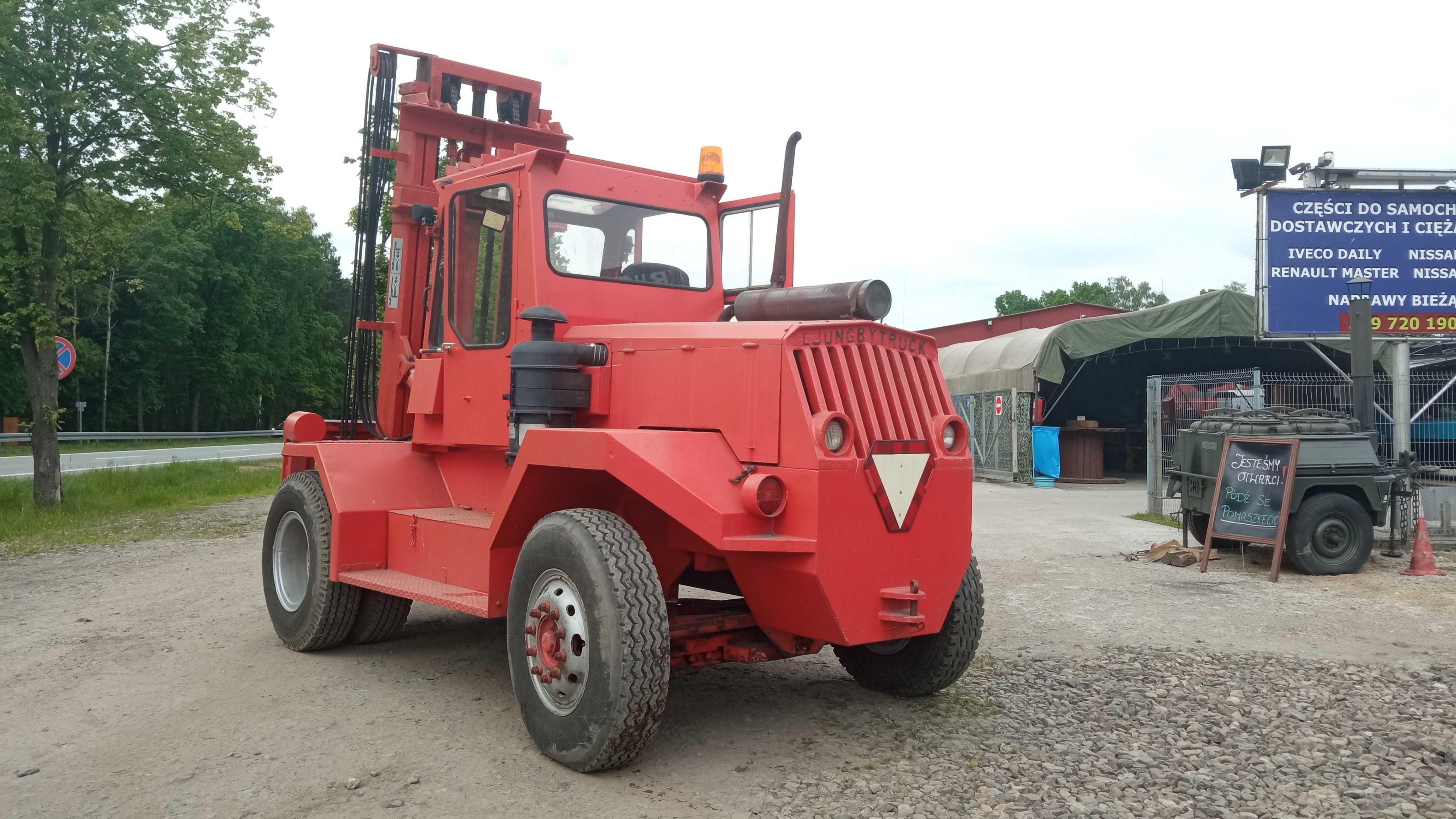 1970 Wózek Widłowy AB LJUNGBYTRUCK lt8 szwedzki