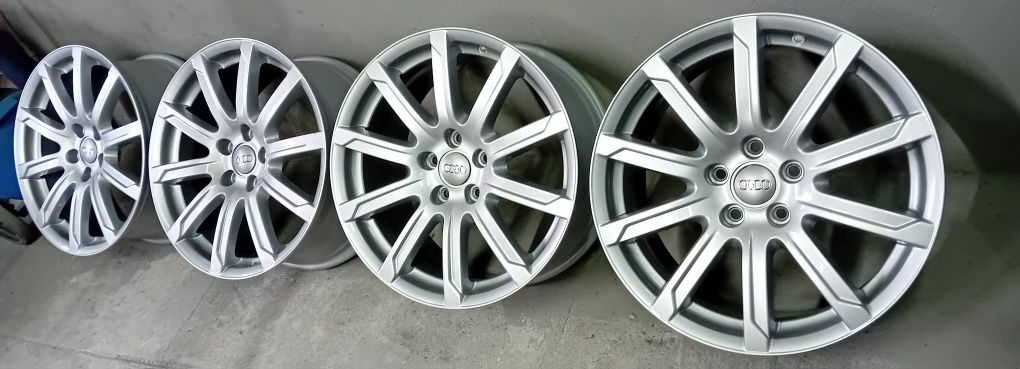 Alufelgi r18 5x112 8j et47 nowy lakier 64.