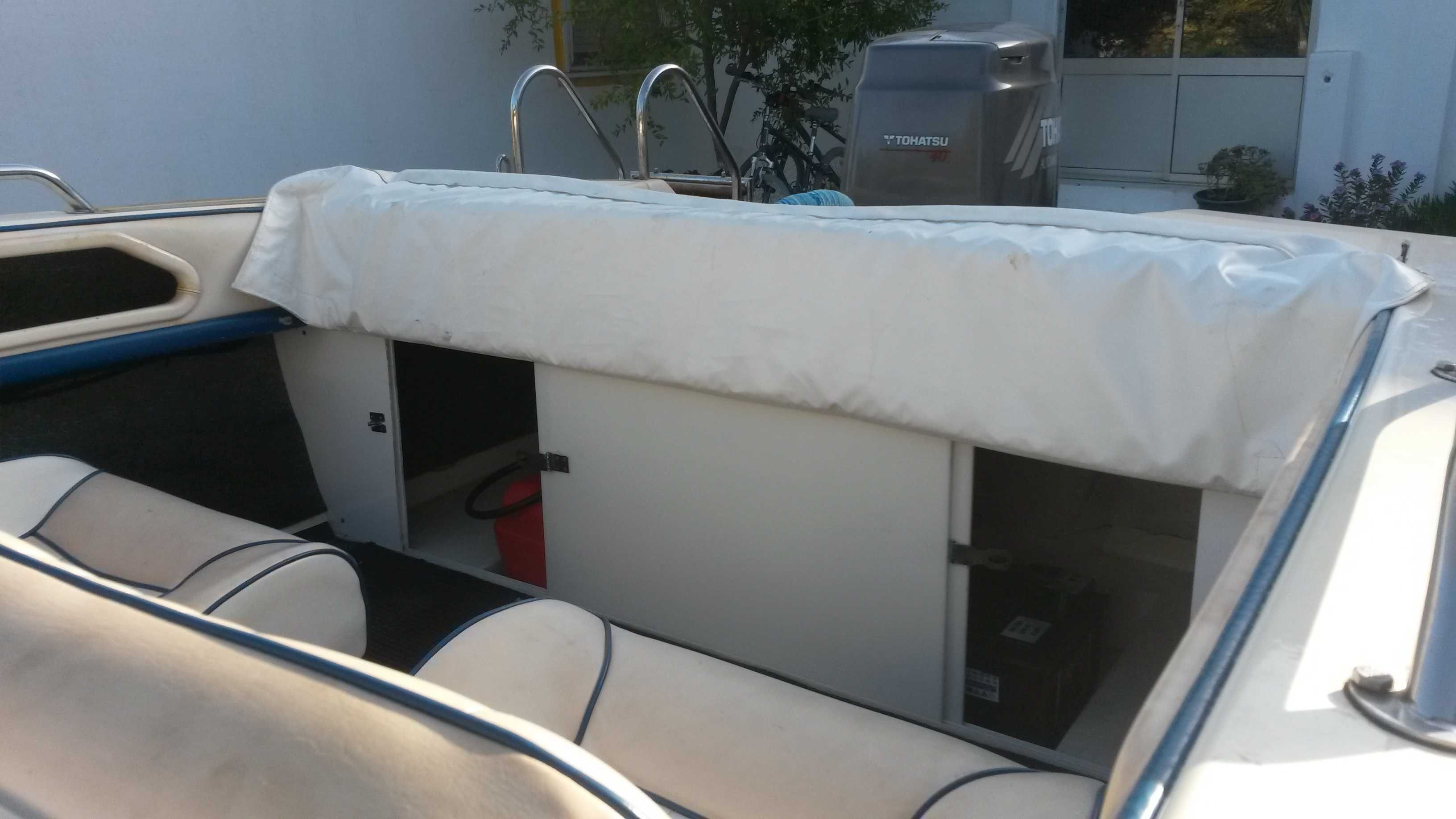 Barco recreio + Atrelado com matrícula - OPORTUNIDADE