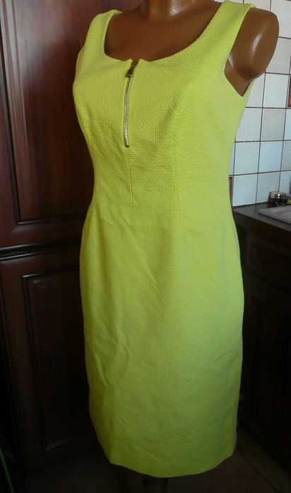 Sukienka Aryton 40 elektryzujący kolor zamek Sexi