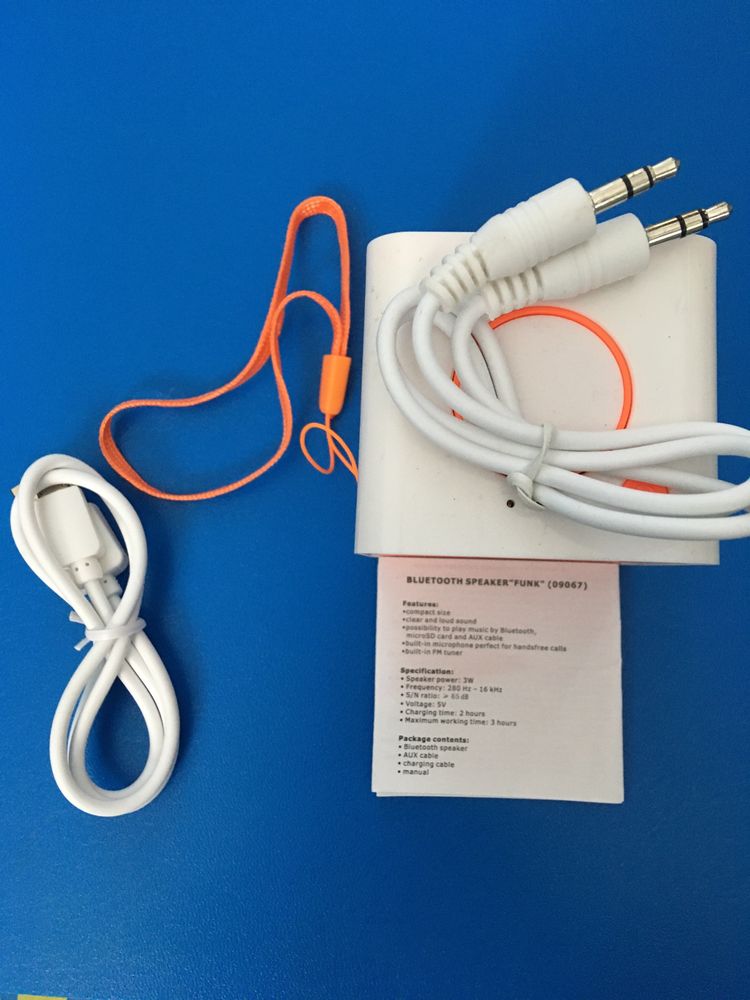 Głośnik Blue Collection bluetooth Funk