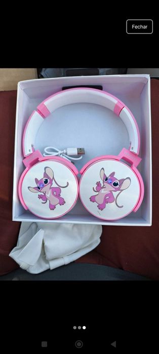 Headphones Stitch Wireless LED