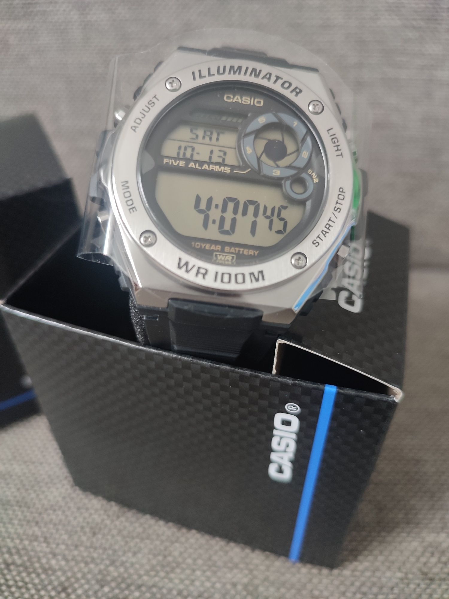 Casio zegarek męski MWD-100H 9AVEF nowy okazja na prezent