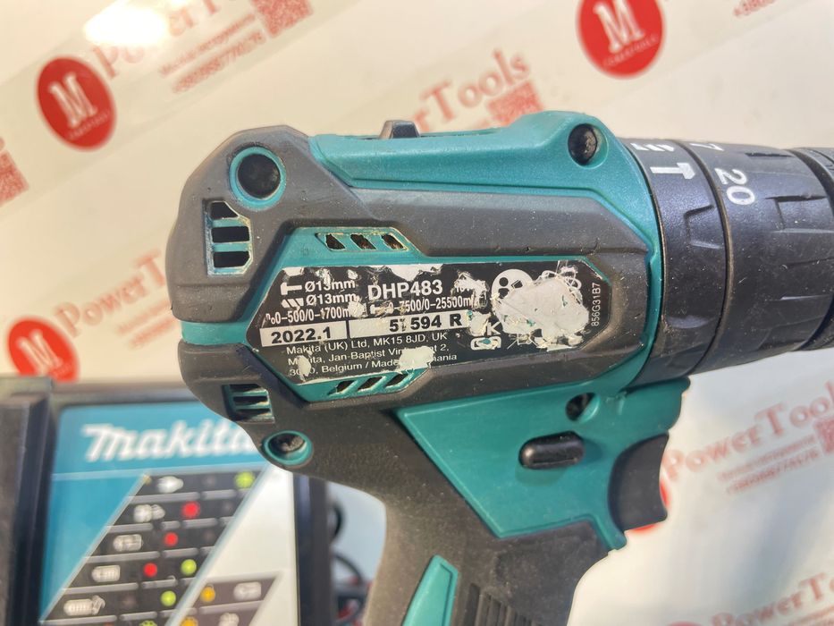Makita DTD157/DHP483/комплект акумуляторного  інструмента макіта 18в