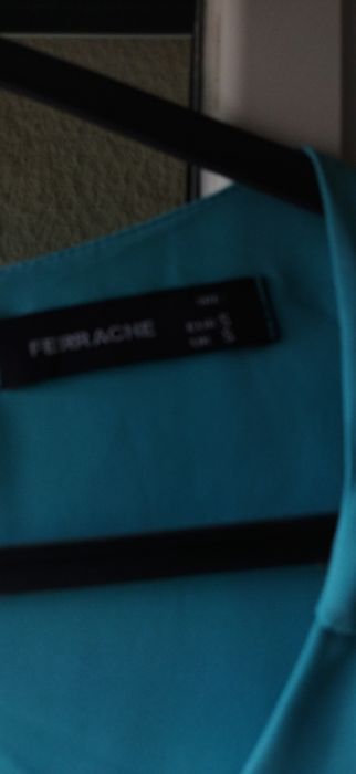 Blusa turquesa Ferrache M 3 euros