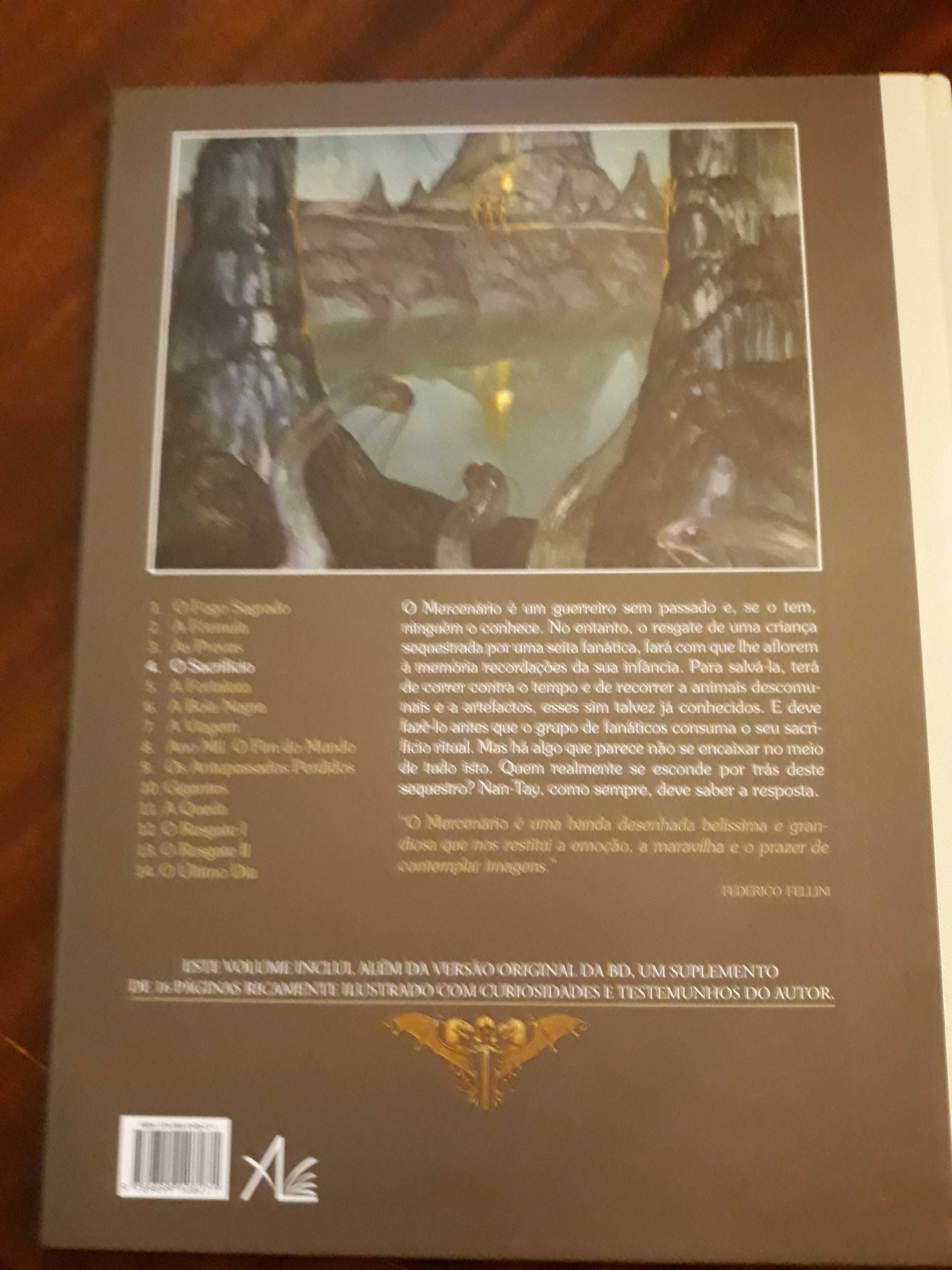 Album BD  "O Mercenário 04 - O Sacrifício" de Vicent Segrelles
