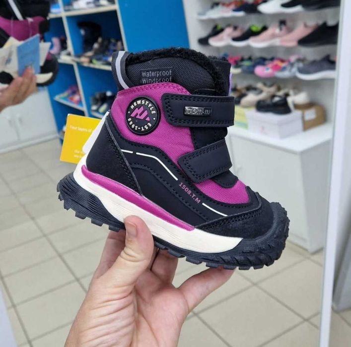 Взуття зимові чобітки для дівчинки