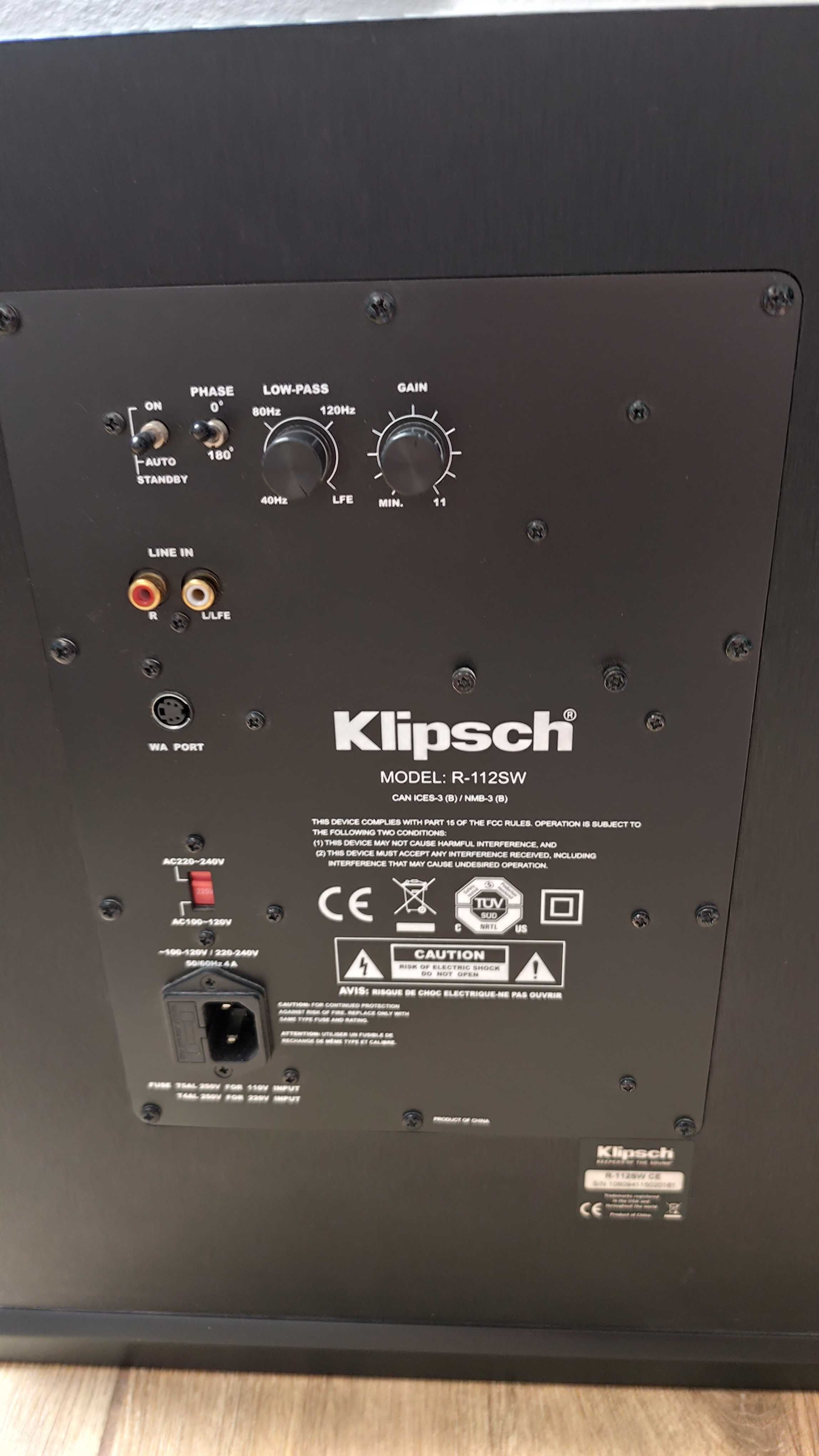 Subwoofer KLIPSCH R-112W