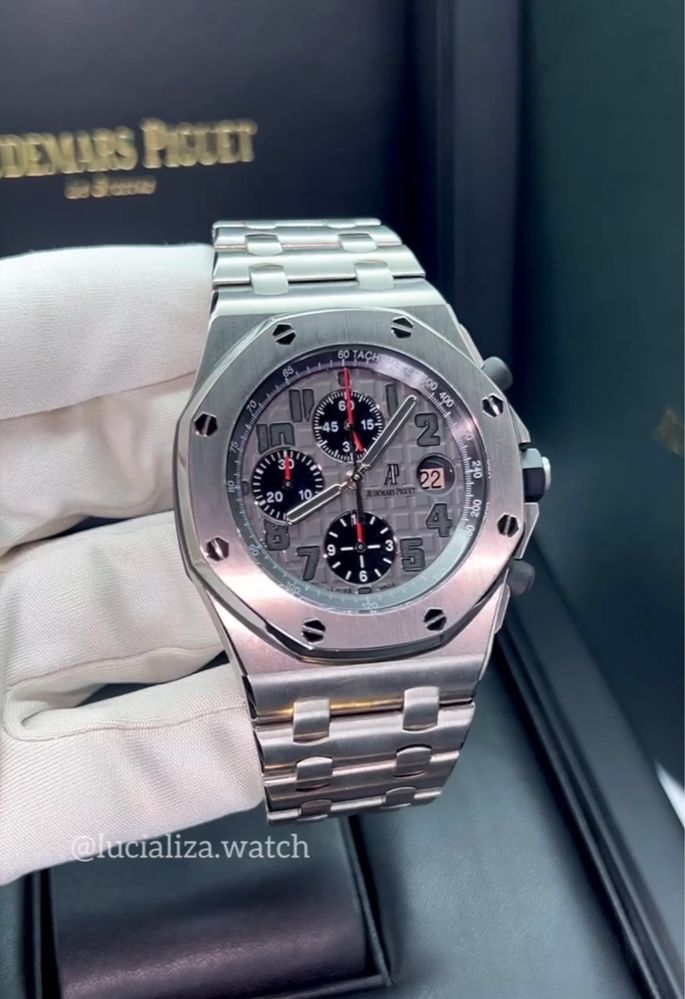 Часы Audemars Piguet Royal Oak Offshore Chronograph ТИТАН 42mm 25.500$