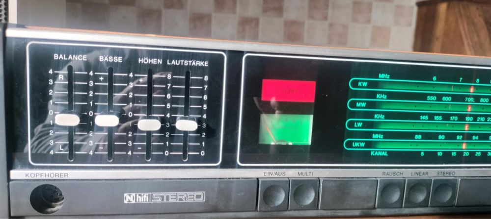 Tuner radiowy HiFi stereo neckermann multisound 1060