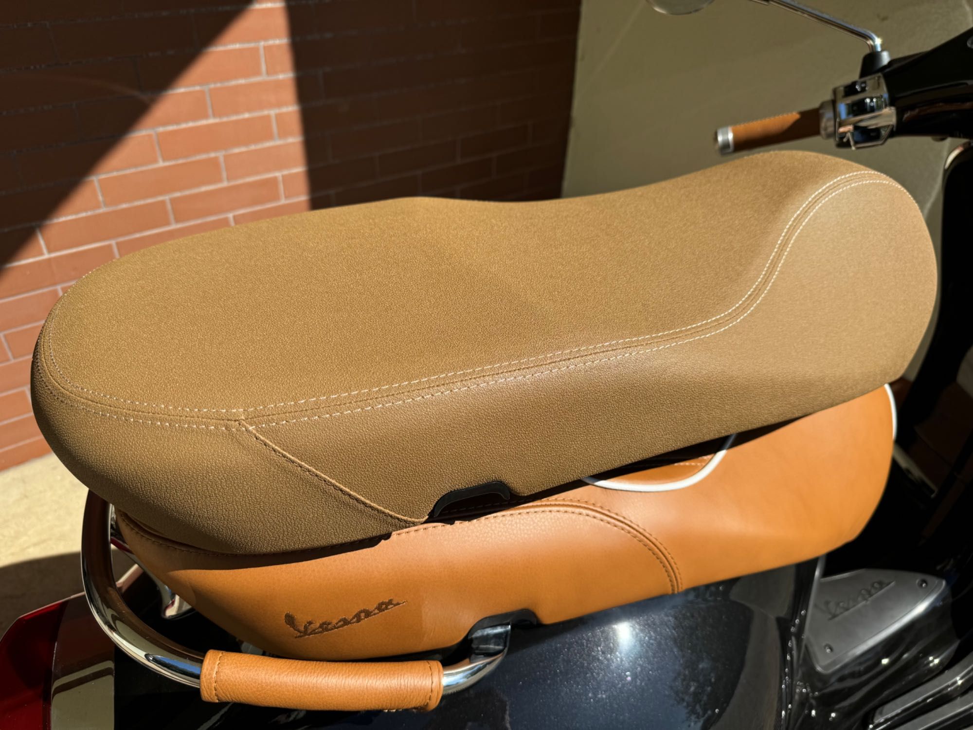 Nowa kanapa do Vespy Primavera / Sprint 125 ccm