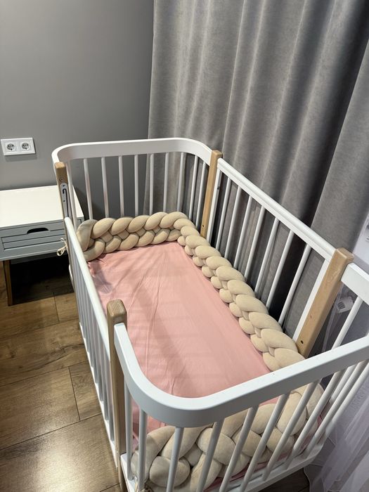 Дитяче ліжечко DeSon Svitanok , кроватка маятникова