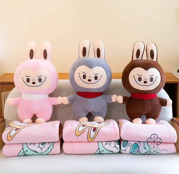 Игрушка-плед Лабубу 3в1 47 см