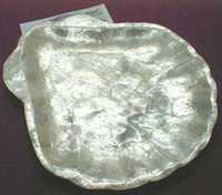 Prato de madrepérola forma de concha-20x18cm