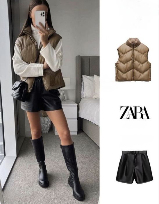 Шорти чорні шкіряні р.XS