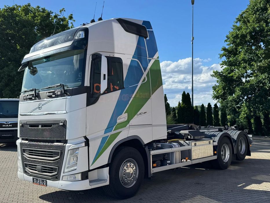 Volvo FH 540 6x2 EURO 6 HAKOWIEC MEILLER RK 26.67K  | JAK NOWY | Z Niemiec | Pilot sterowania | Pneumatyka | Rockinger|