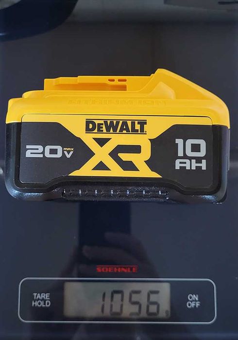 Нова оригінальна батарея 23 року DeWalt XR DCB210 20v 10Ah акумулятор