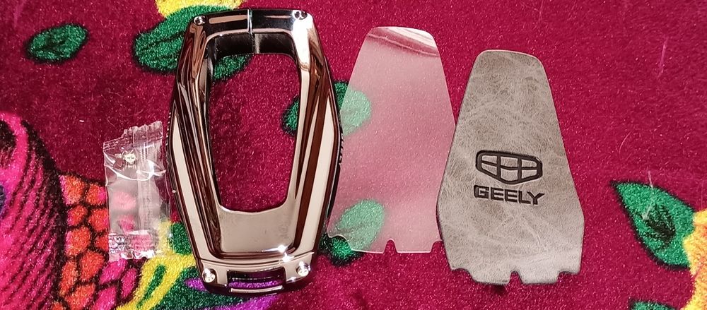 Металевий чохол для ключа Geely