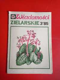 Wiadomości zielarskie nr 3/1985, marzec 1985