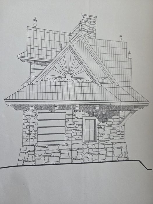 Sprzedam działkę z rozpoczętą budową