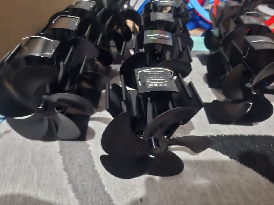 Термоелектричний вентилятор(Чехія) на камін,піч,буржуйку