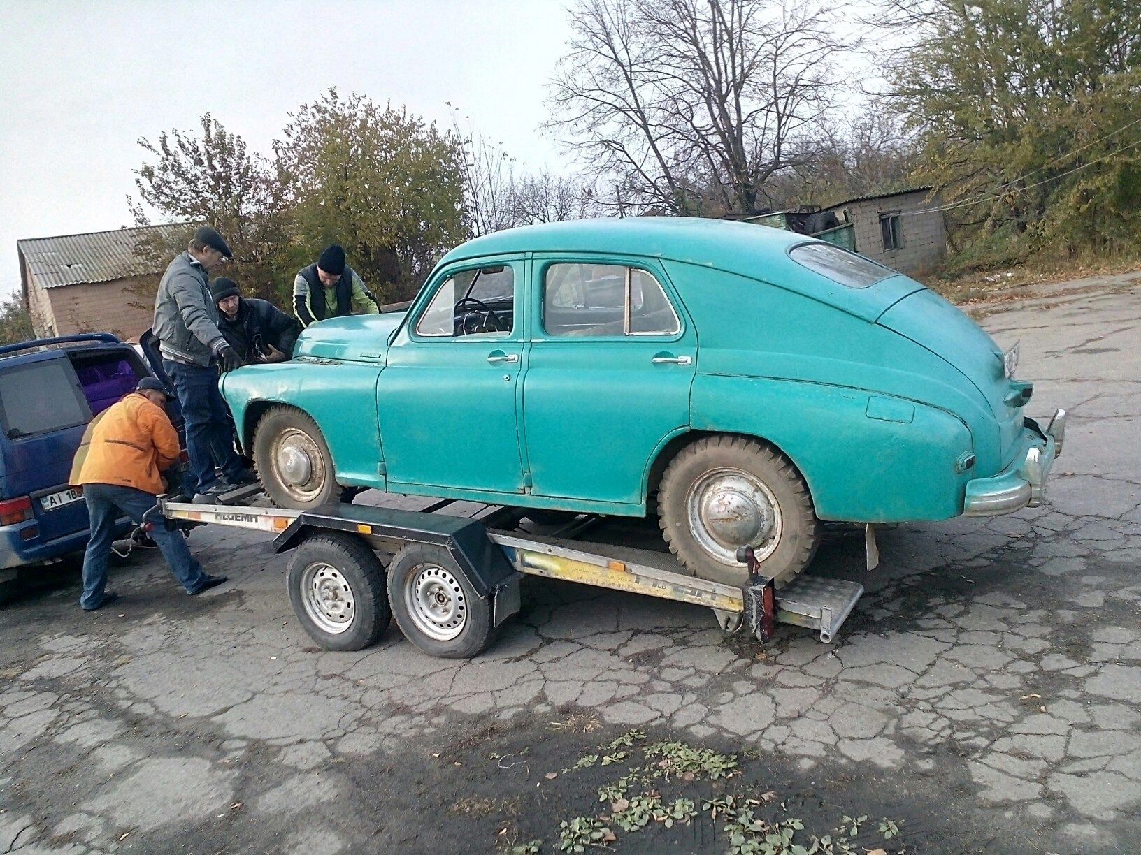 Газ М20 победа ретро авто
