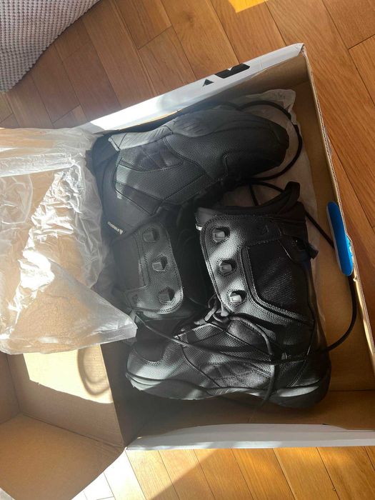 Snowboard Burton pełny zestaw, stan b. dobry