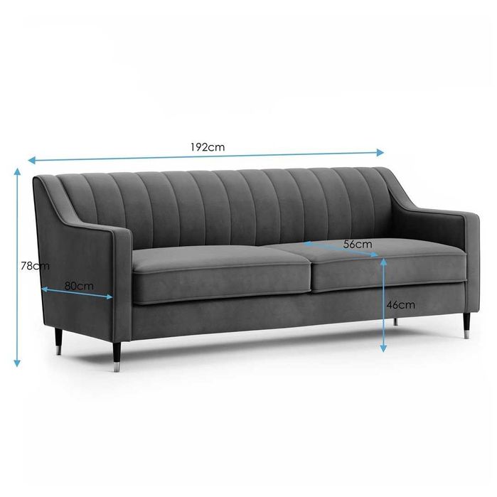 SOFA Zielona Homede 3os.
