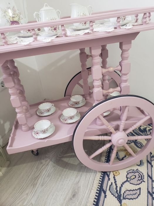 carrinho chá  vintage