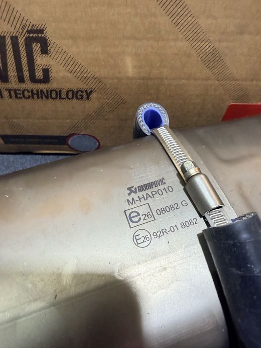 Escape akrapovic original Yamaha R6