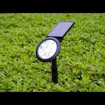 Lampa solarna ogrodowa zewnętrzna RGB 6 kolorów